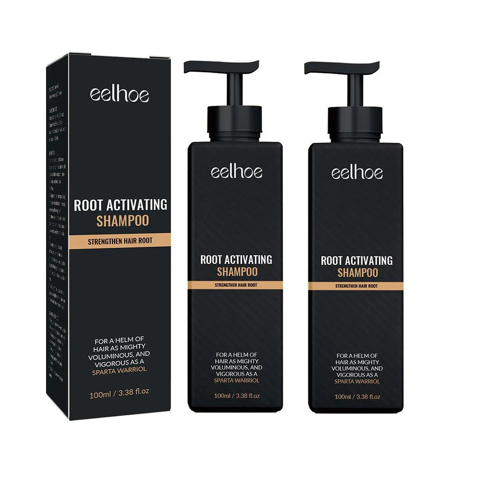 2PCS Anti Baldness Shampoo Thickening Shampoo Root Activator Shampoo Nourish Hair Regrowth Shampoo For Thinning Hair & Hair Loss