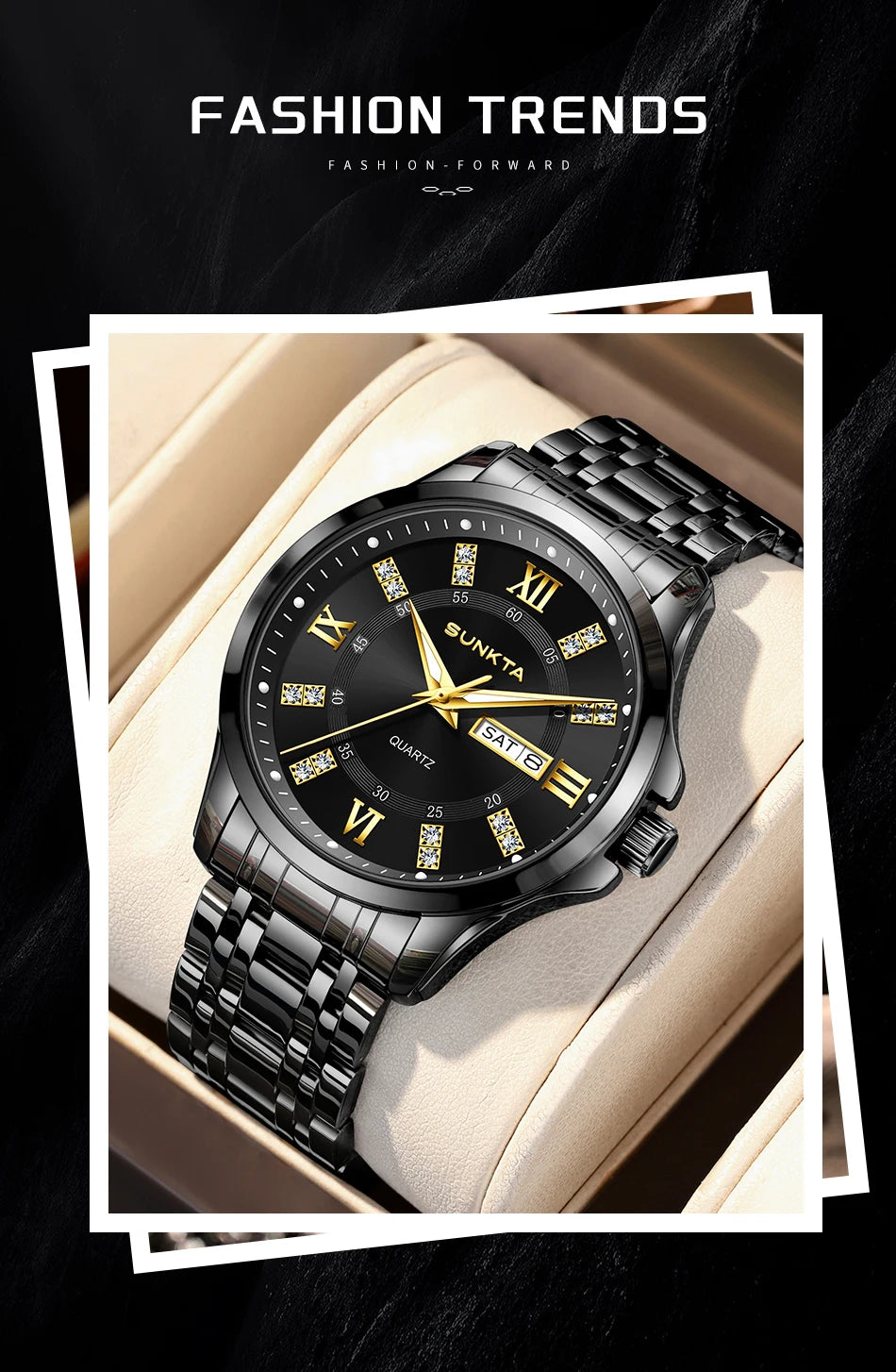 LIGE Men's Watches Top Brand Casual Original Wristwatch Waterproof Stainless Steel Scratch-Resistant Mirror Watch for Man Reloj