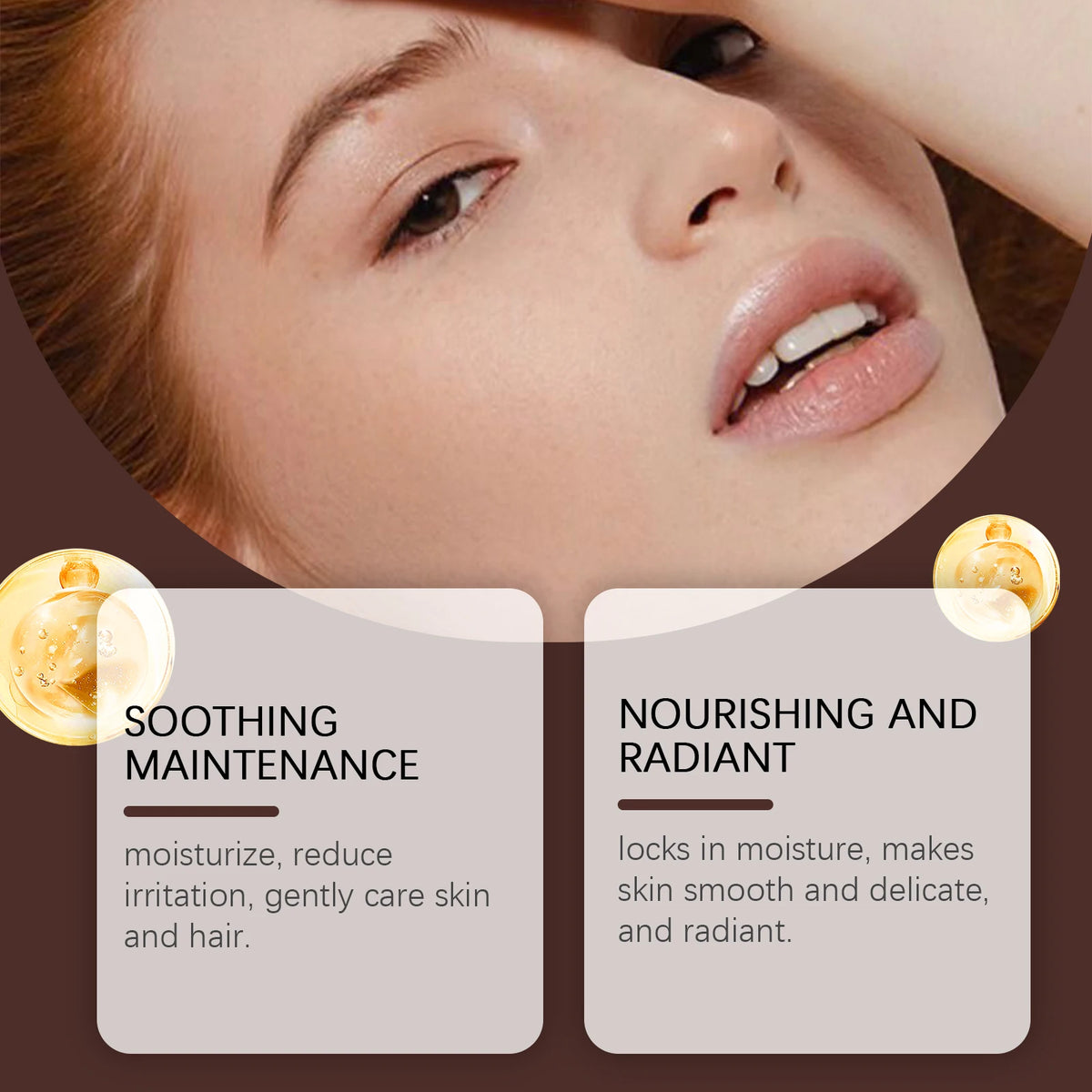 Organic Castor Oil: Nourishing Deeply Moisturizing Oil for Hair Growth, Eyebrows Thickening & Relaxing Body Massage