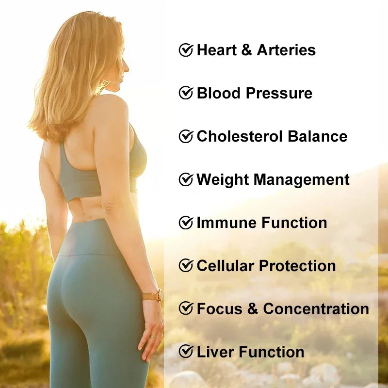 Premium Grape Seed Extract Supplement, with Vitamin C, Support Skin Elasticity, Improves Circulation, Promotes Brain Health