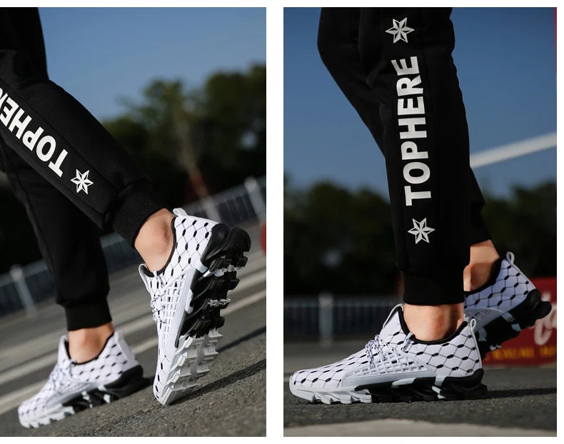 Men's Sports Shoes Breathable Casual Walking Shoes Men's Fashion Clothing Tennis Sports Shoes