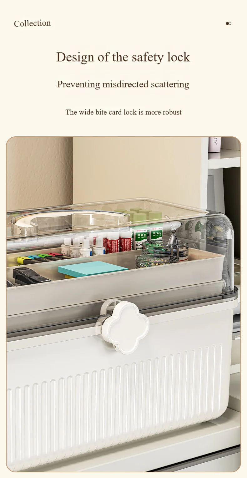 Multi-layer Medicine Box for Home Use,Large-capacity Medicine Organizer,Drug Organizer,Medicine Storage Box,First Aid MedicalBox