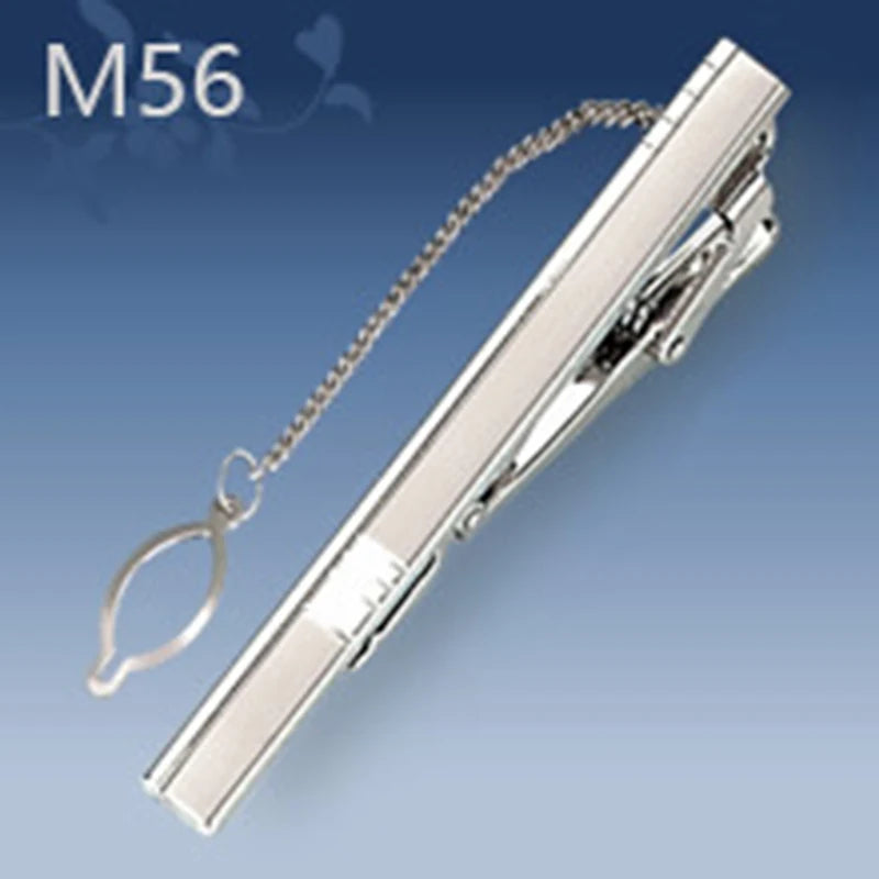 New Tie Clip Fashion Style 1PC Necktie Men Metal Simple Bar Clasp Practical Bowtie Clasp Tie Pin For Mens Gift Accessories