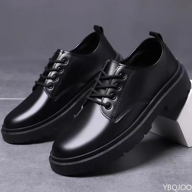 Men Business Shoes Spring Autumn New Formal Leather Shoes Casual Fashion Sports Shoes Social Elegance Trendy Flat Shoes Zapatos