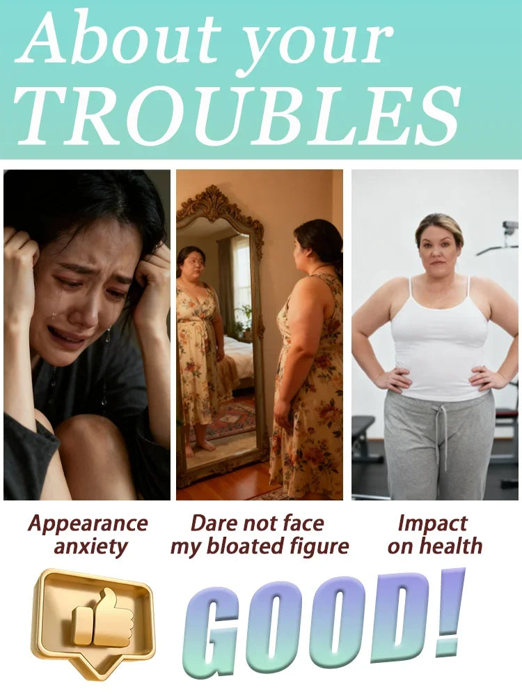 Reduce your worries and stop constantly fretting about your figure.