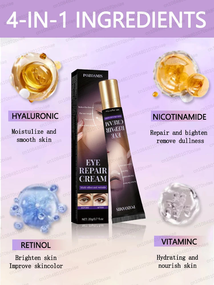 The heavier the eye bags and dark circles, the better the effect