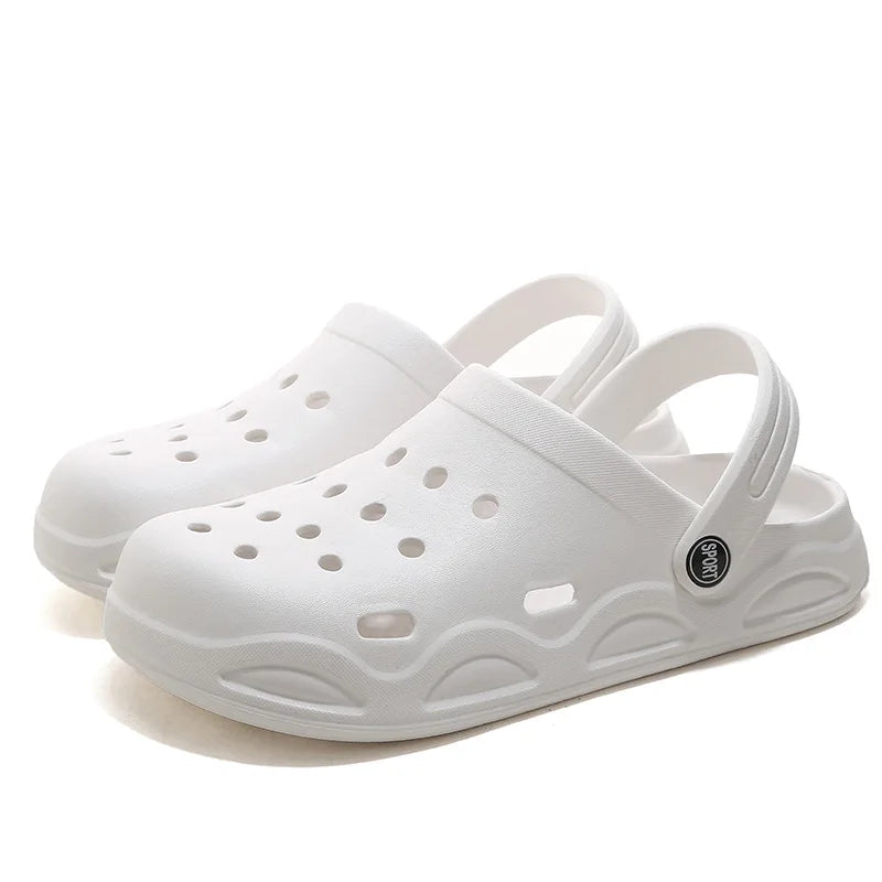 Fashion Sandals Waterproof Slippers Women men Shoes Summer Outdoor Slides Soft Sole Garden Shoes Indoor Nursing Clogs Sandals
