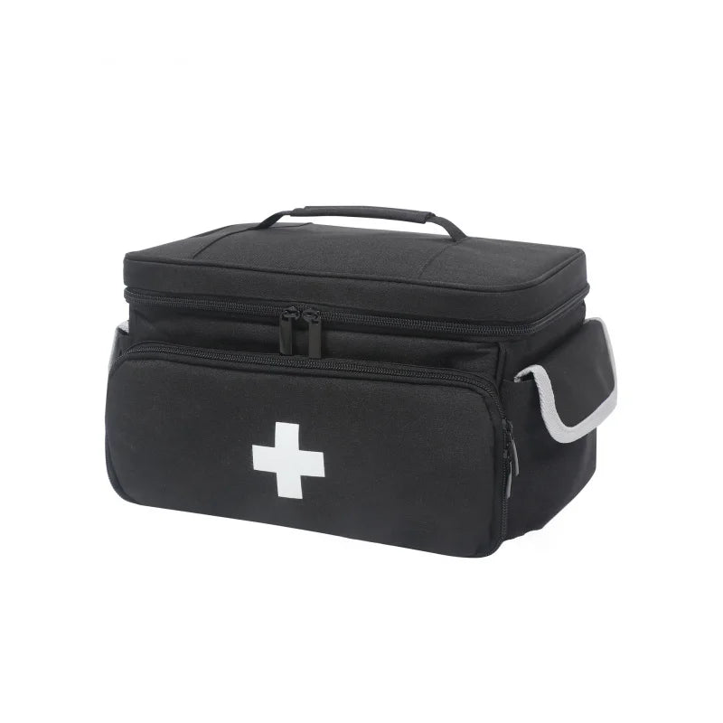 Multifunctional Medical Organizer - Portable First Aid Kit with Large Capacity for Home, Travel & Emergencies Medical Supplies