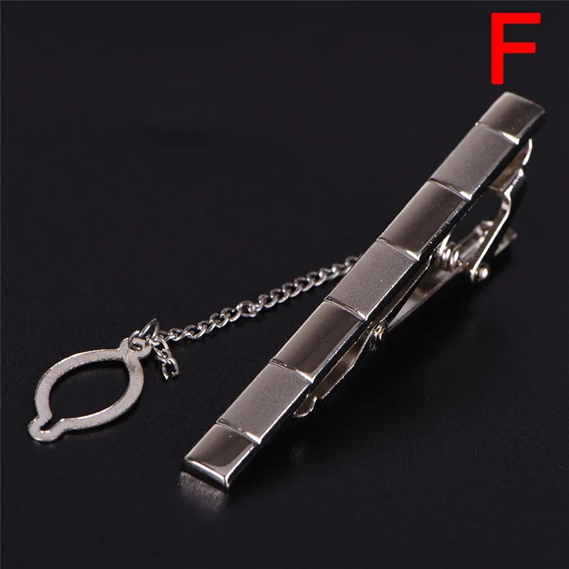 New Tie Clip Fashion Style Necktie Men Metal Simple Bar Clasp Practical Bowtie Clasp Tie Pin for Mens Gift Accessories