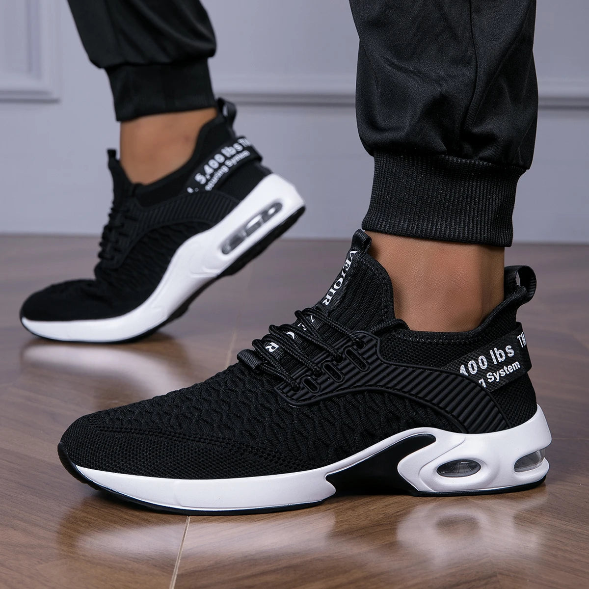 New Men's Sneakers Thick Sole Comfortable Casual Shoes Lightweight Breathable Fashion Running Shoes Luxury Male Tenis Masculino