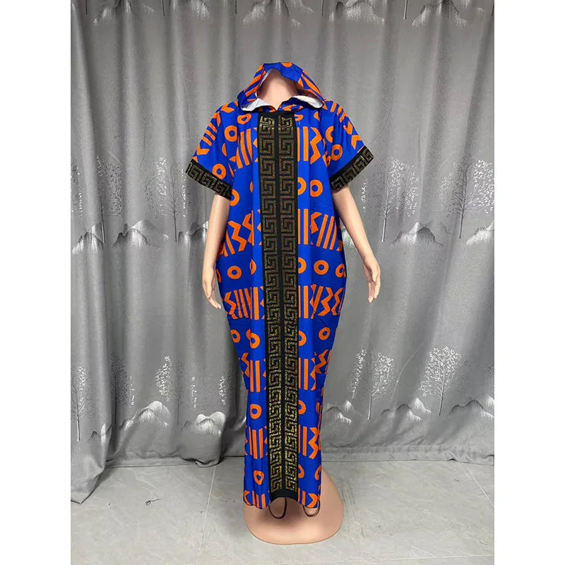 African Dresses For Women Muslim Fashion Abayas Boubou Dashiki Ankara Outfits Evening Gown Dubai Kaftan Abaya Robe Marocaine