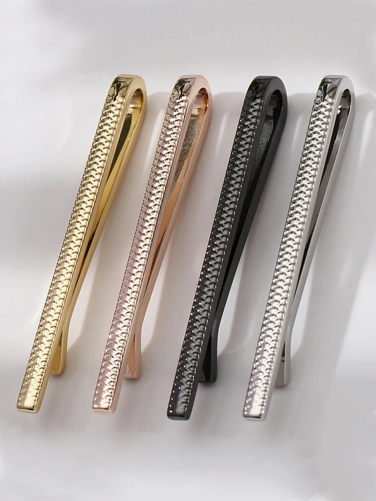 Simple Fashion Tie Clips Men'S Metal Necktie Daily Business Wedding Ceremony Tie Clip Pin Men Party Jewelry Accessories Gift