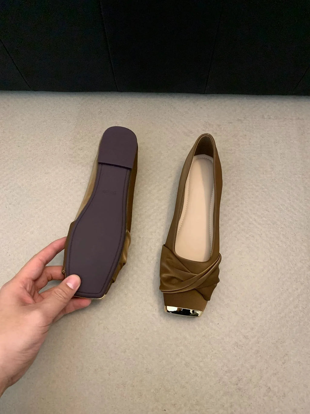 Shoes Woman 2025 Low Heels Female Footwear Autumn Square Toe Casual Sneaker New Summer Comfortable Dress Fall Lace-Up Flat Rome