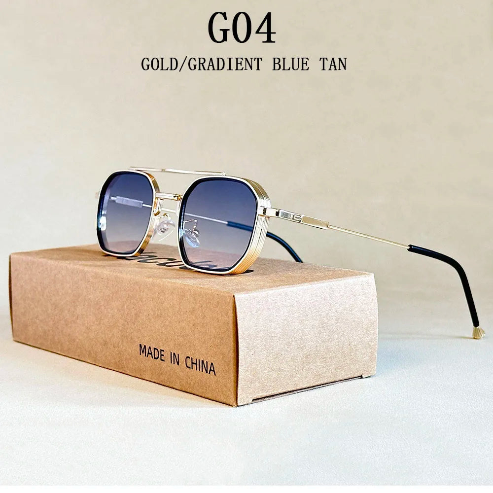 Fashion Square Sunglasses Women Trendy Vintage Glasses Luxury Sunglass Men Dropshipping Lunette Soleil Femme Zonnebrillen Dames