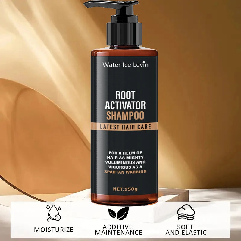 Root Activating Shampoo - Natural Herbal Extracts, Keratin and Biotin Leaves Hair Feeling Fresh and Dry, and Makes Damaged Hair More Dense.