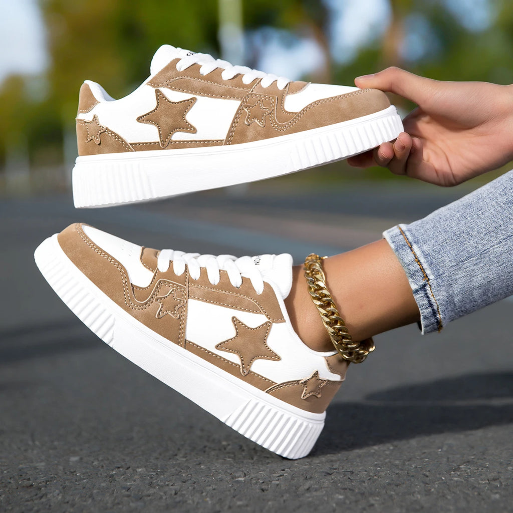 YRZL Unisex Sneakers Non-Slip Platform Shoes Lightweight Walking Shoe Comfortable Women's Casual Vulcanized Shoes Men's Sneakers