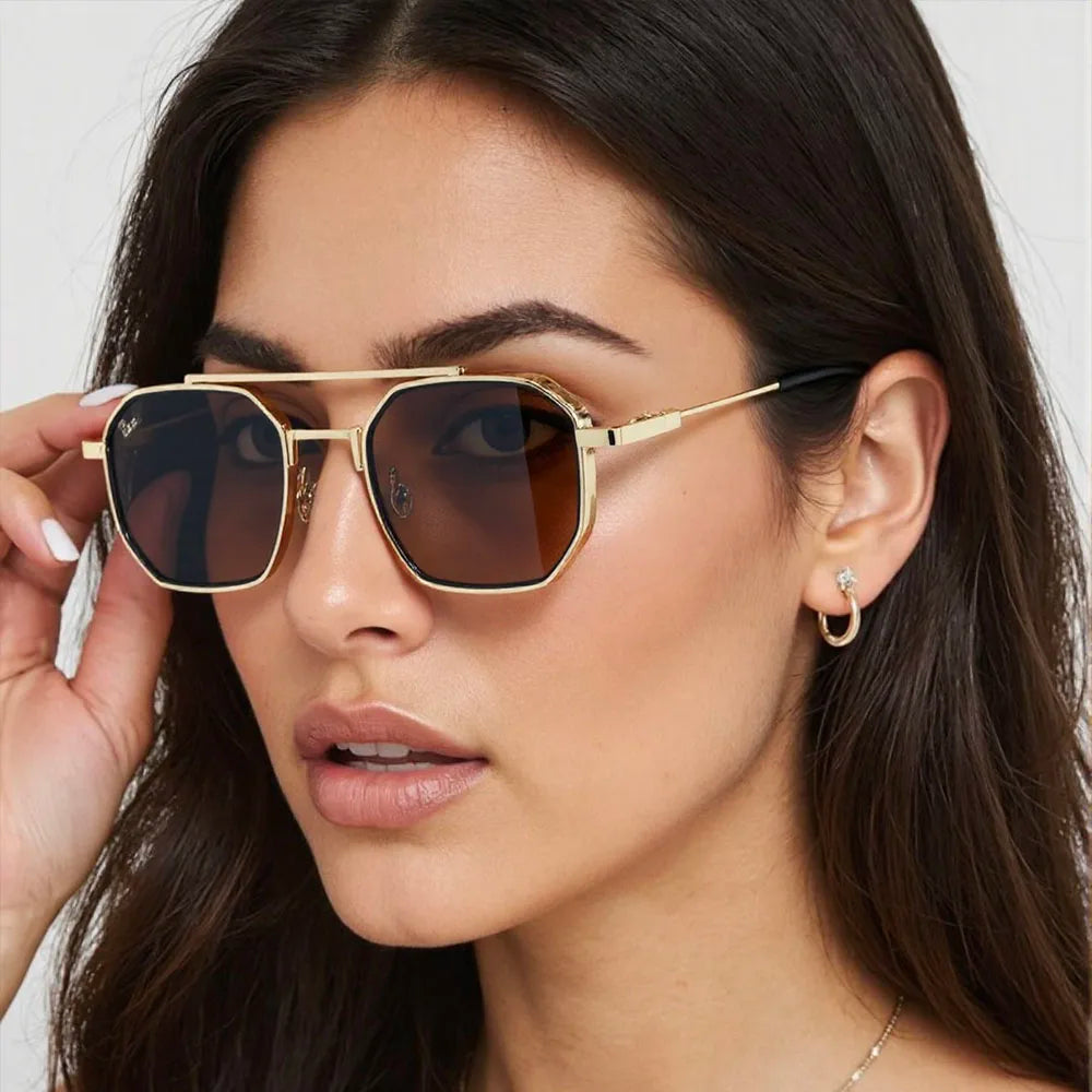 Fashion Square Sunglasses Women Trendy Vintage Glasses Luxury Sunglass Men Dropshipping Lunette Soleil Femme Zonnebrillen Dames