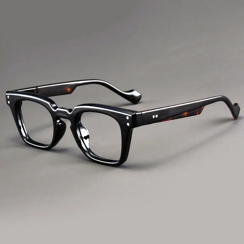 Men Square Reading Glasses Anti Blue Light Eyewear Trend Ultra-lightweight Round Frame Women Presbyopic Eyeglasses Frame Unisex