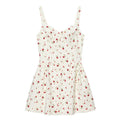 Women's Dress 2026 New Fashion Spring Summer Sleeveless Floral Print Puffy Dress for Women Elegant Chic Female Dress