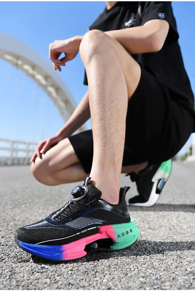 Running Shoes Child Student Training Speciality Marathon Men Sports Breathable Lightweight Women's Comfortable Nonskid Sneakers