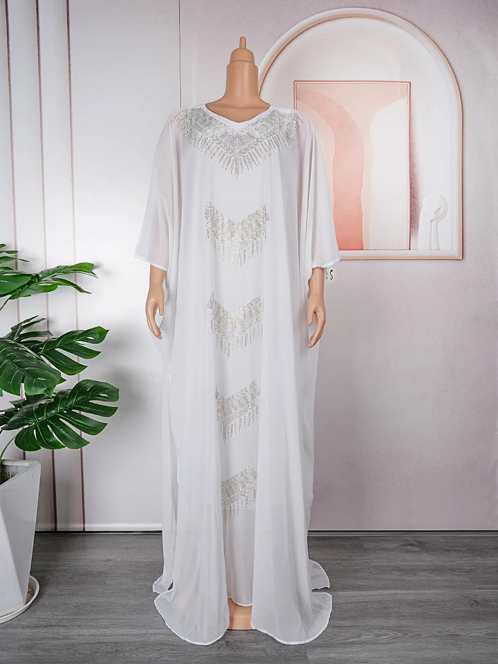 Abayas For Women Dubai Luxury Chiffon Boubou Muslim Fashion Dress Caftan Marocain Wedding Party Dresses Robe Djellaba Femme 2025