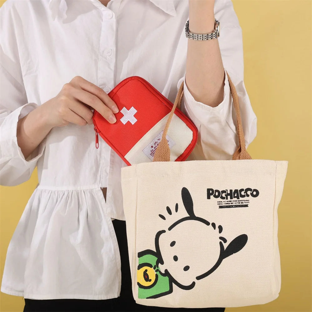 Portable Medicine Bag Cute First Aid Kit Medical Emergency Kits Organizer Outdoor Household Medicine Pill Storage Bag Travel