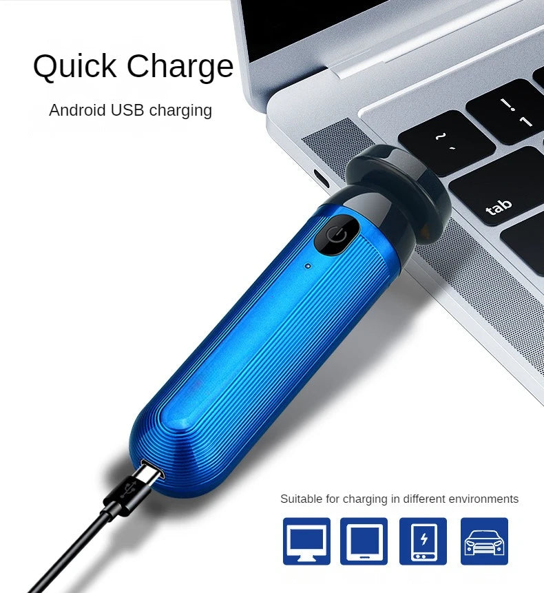 High Speed Fast Charging Portable Electric Shaver For Men And Women Mini Rechargeable Shaver Easy To Dismantle In One Step