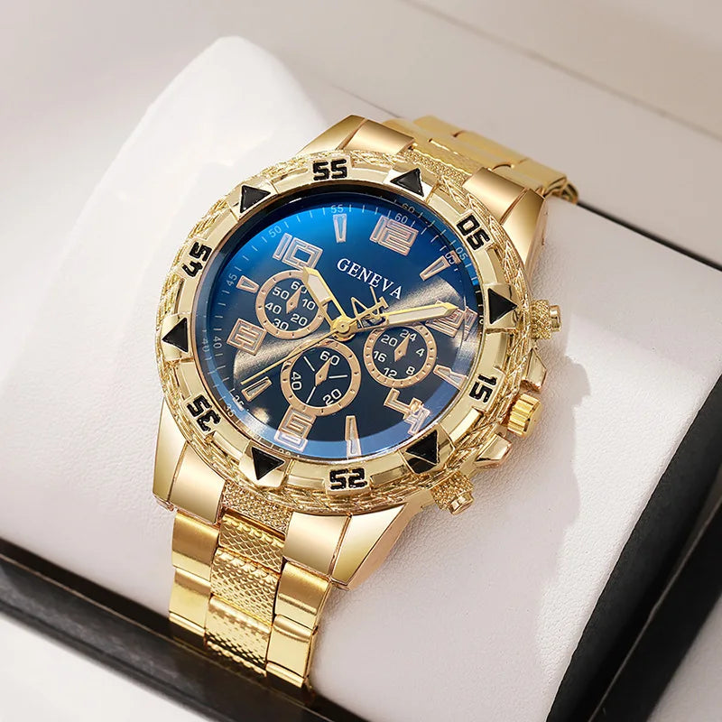 Mens Watches Luxury Brand Watches For Mens Fashion High Quality Luxury Simple WristWatch Business Full Steel Sports Male Clock