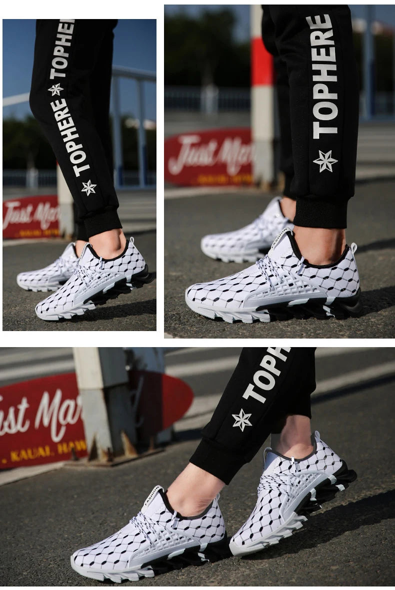 Men's Sports Shoes Breathable Casual Walking Shoes Men's Fashion Clothing Tennis Sports Shoes
