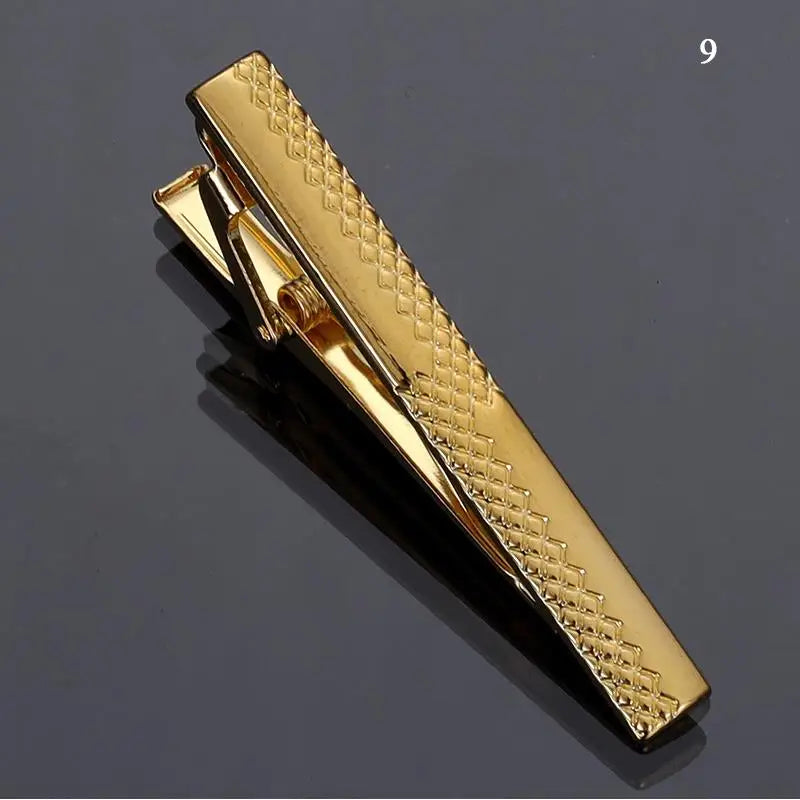 New Classic Men Tie Clip Simple Fashion Metal Necktie Daily Business Wedding Ceremony Tie Clip Pin Men Jewelry Accessories Gift