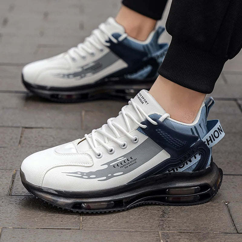 Men Sports Shoes High-quality Trendy Soft Thick Soled Comfortable Non Slip Versatile Breathable Outdoor Jogging Leisure Shoes