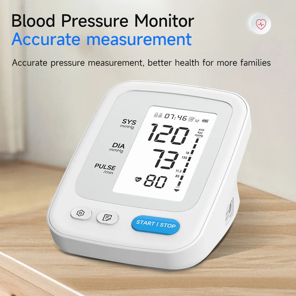 Yongrow Portable Digital Upper Arm Blood Pressure Monitor Measurement Tool Tonometer Sphygmomanometer baumanometro digitlal