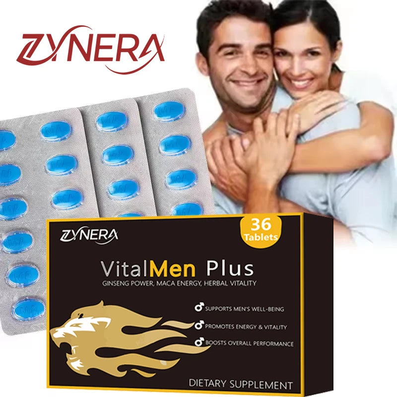 Blue Tablets  Shilajit Ashwagandha & Black Maca & Saw Palmetto Tablets Best Male Supplement Enhancing Energy