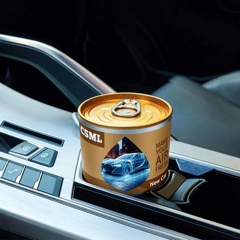 Car Air Freshener Solid Balm Cologne Lemon Odor Eliminator Long-lasting Perfume Scent Ornament Auto Accessoies