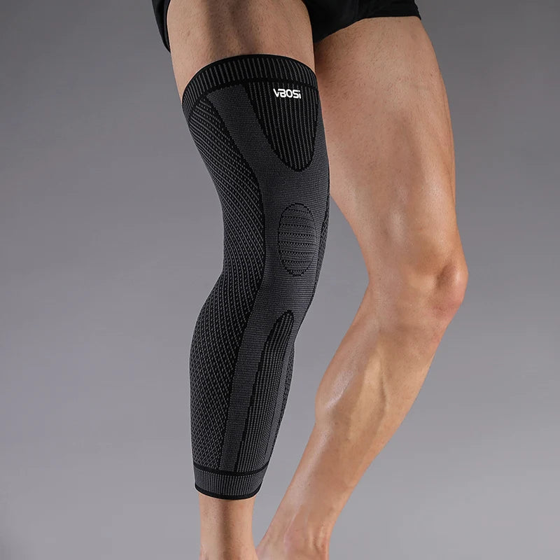 VBOSi 1 Piece Men Women Compression Knee Support Leg Sleeve Breathable Elastic for Sports - Running Basketball