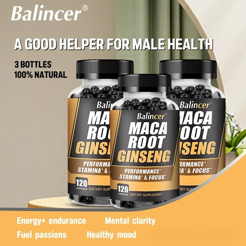 Natural Maca Extract - Aids endurance and strength, mood, performance supplement