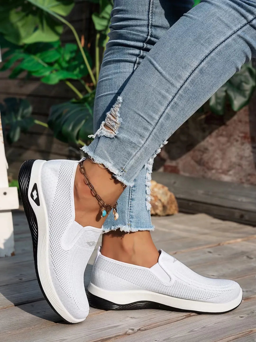 Women's shoes, casual shoes for ladies, with breathable mesh, not tiring to the feet, light and comfortable casual shoes