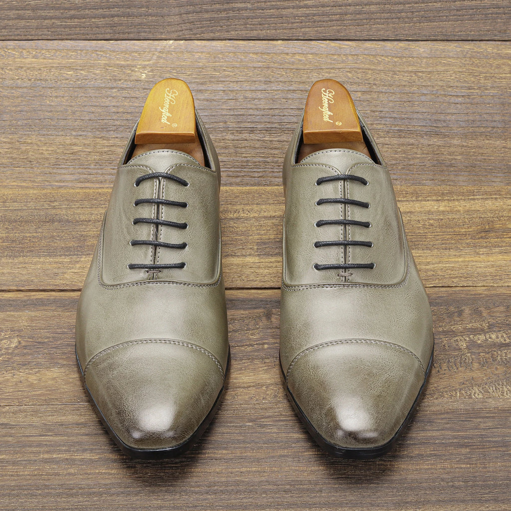 Leather Shoes For Men Gentleman'S Stylish Comfortable Business Formal Shoes Men