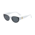 Fashion Cat Eye Sun Glasses for Women Classic Vintage Sunglasses Summer Uv Protection Female Black Eyewear Shades Eyeglasses