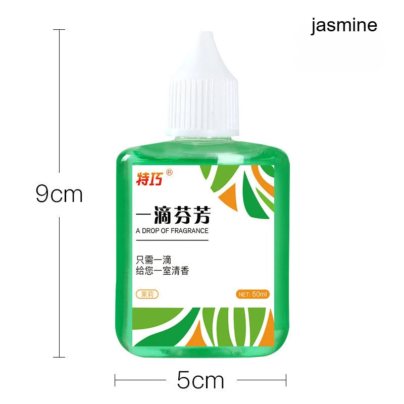 Bathroom Deodorant a Drop of Fragrance the Smell Cucumber Jasmine Green Grape Lasting Air Freshener Room Toilet Deodorant Aroma