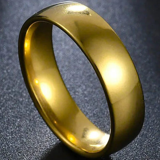 316L Stainless Steel High Quality Ring Simple Matte Fashion Men Wedding Rings Finger Engagement Gift For Women Jewelry