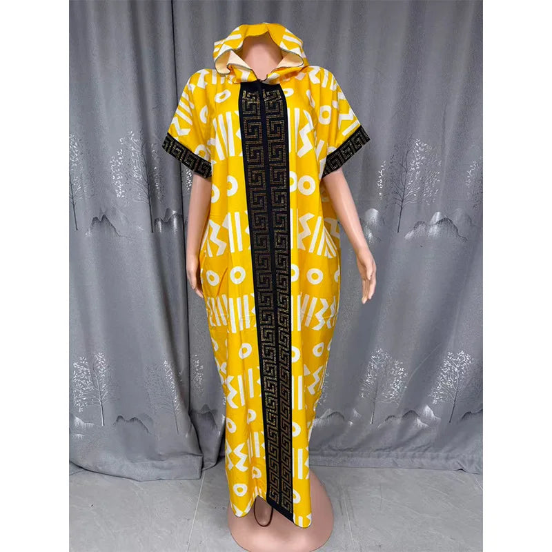 African Dresses For Women Muslim Fashion Abayas Boubou Dashiki Ankara Outfits Evening Gown Dubai Kaftan Abaya Robe Marocaine