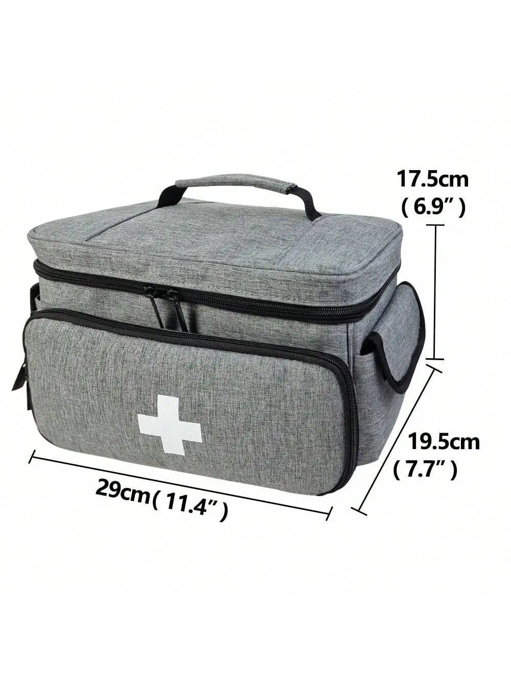 Multifunctional Medical Organizer - Portable First Aid Kit with Large Capacity for Home, Travel & Emergencies Medical Supplies