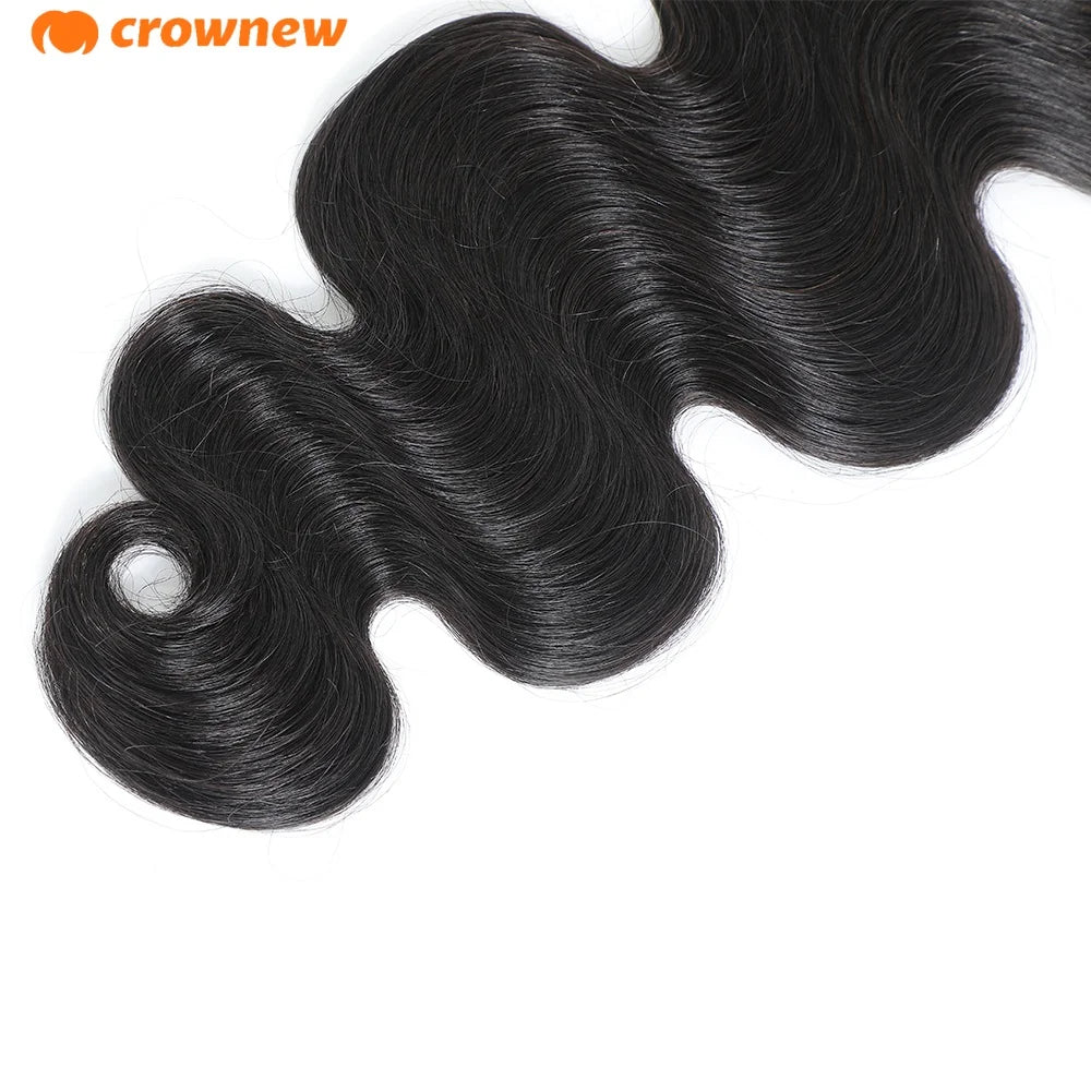 Body Wave Human Hair Bundles 16A Double Drawn 100% Human Hair Brazilian Virgin Human Hair Extensions For Women Cheap Human Hair