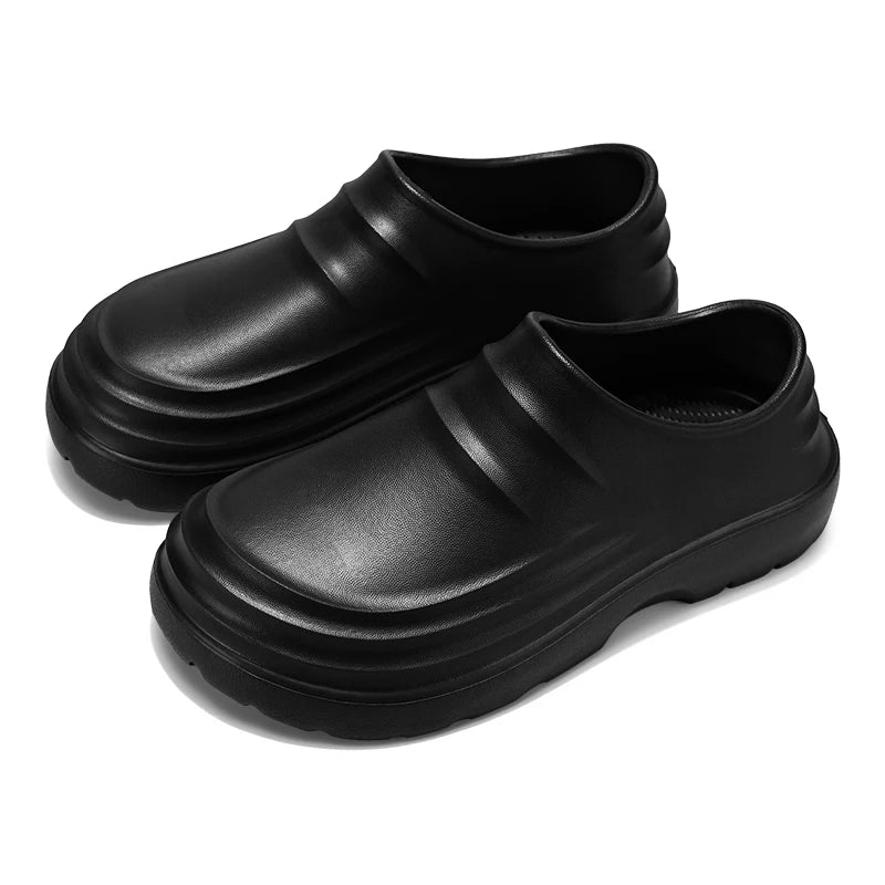 Women's and men's Waterproof Shoes for Summer Spring and Autumn Couple's Kitchen Chef Shoes Nurse Teacher work shoes Man Sandals