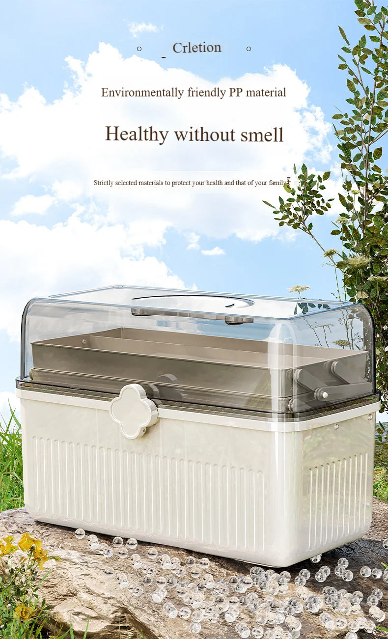 Multi-layer Medicine Box for Home Use,Large-capacity Medicine Organizer,Drug Organizer,Medicine Storage Box,First Aid MedicalBox
