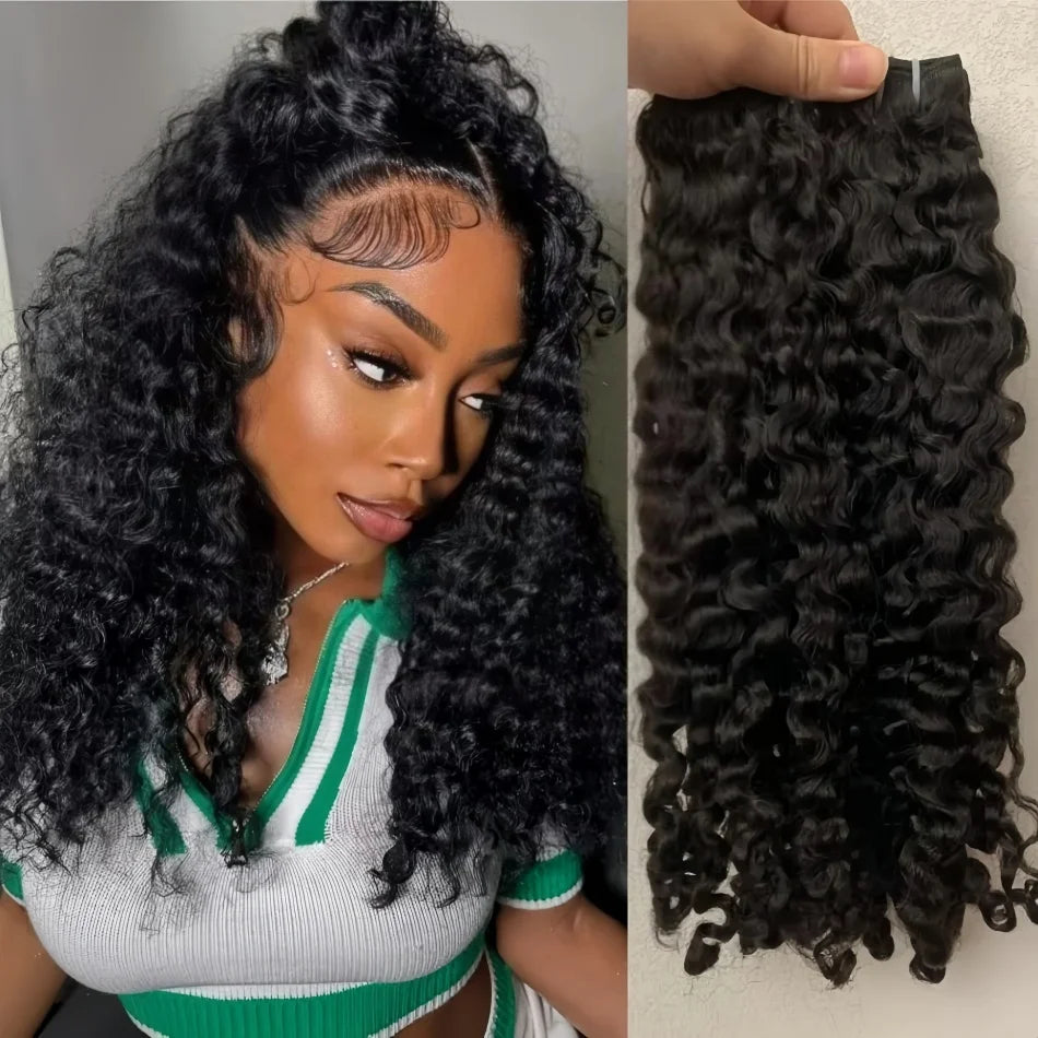 12A Burmese Curly Human Hair Bundles 100% Burmese Raw Human Hair Pixie Curls Raw Human Hair Extensions Unprocessed Human Hair