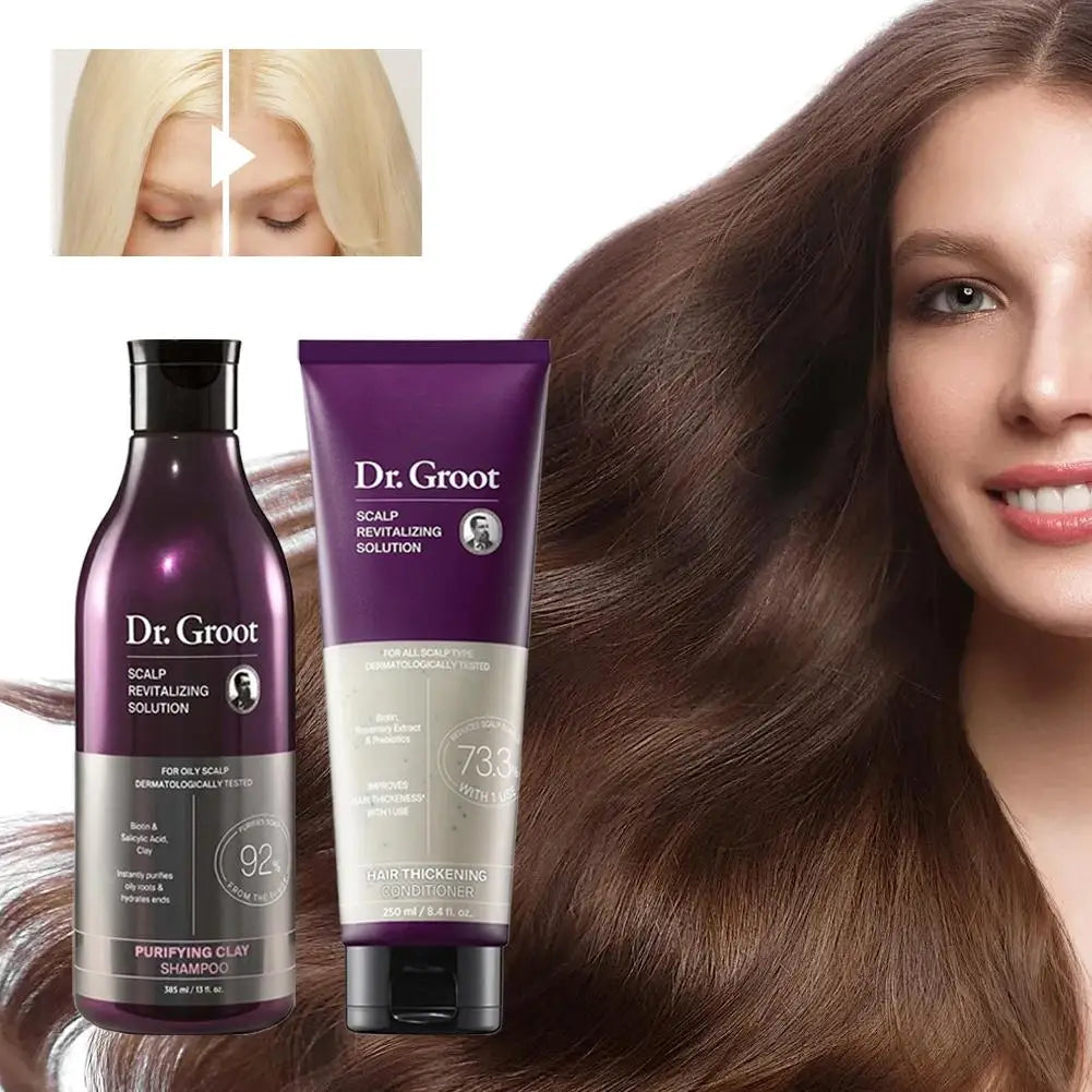 Dr.Groot Thickening Anti Hair Loss Shampoo Conditioner Gentle Moisturizing Oil Control Dandruff Removing Softening Hair Care