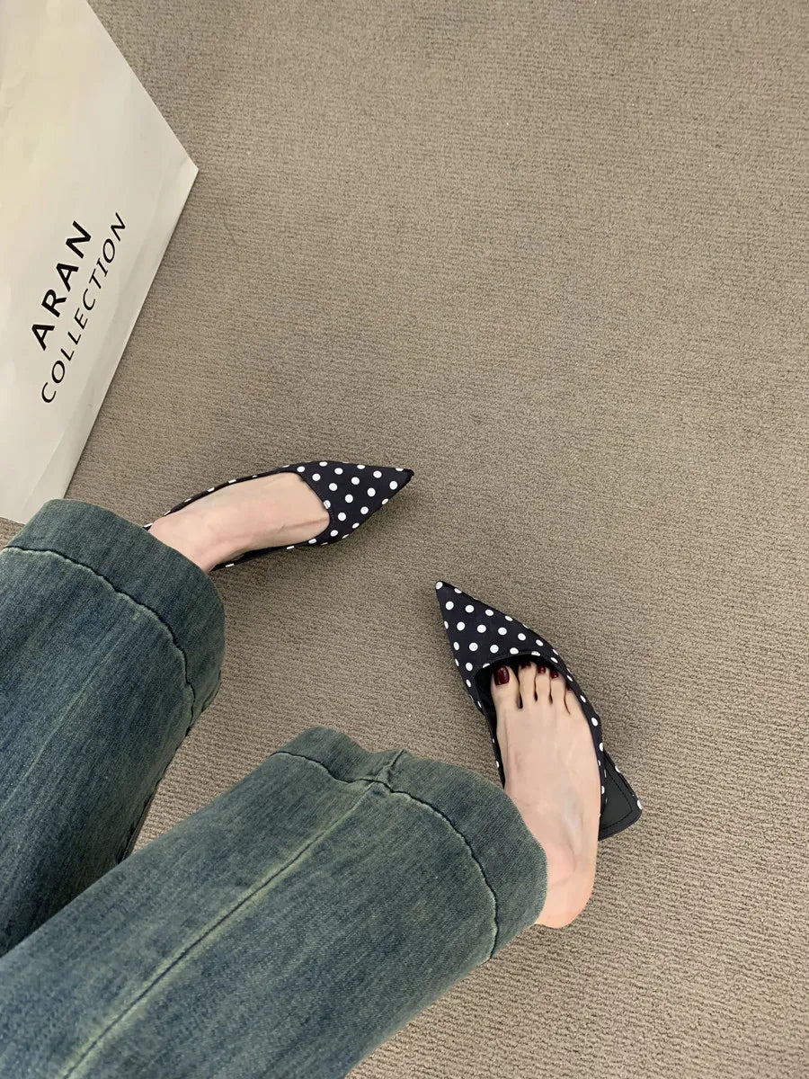 Women Pointed Toe High Heels Shoes Sexy Sandals Summer Fashion Slippers 2026 Elegant Dress Slingback Shoes Walking Slides Woman