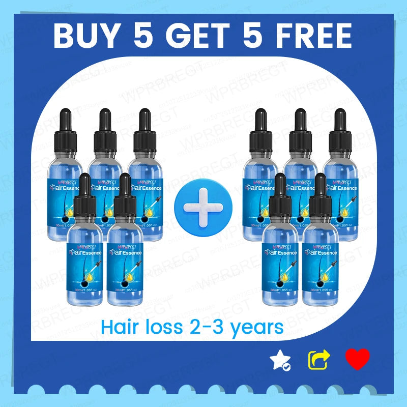 2026 Hair Serum: Repairs hair follicles/Strengthens hair roots/Regulates sebum secretion.